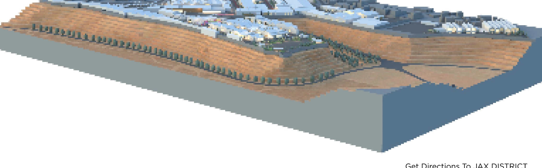 3D map of JAX District